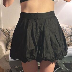 Black Bubble Skirt
